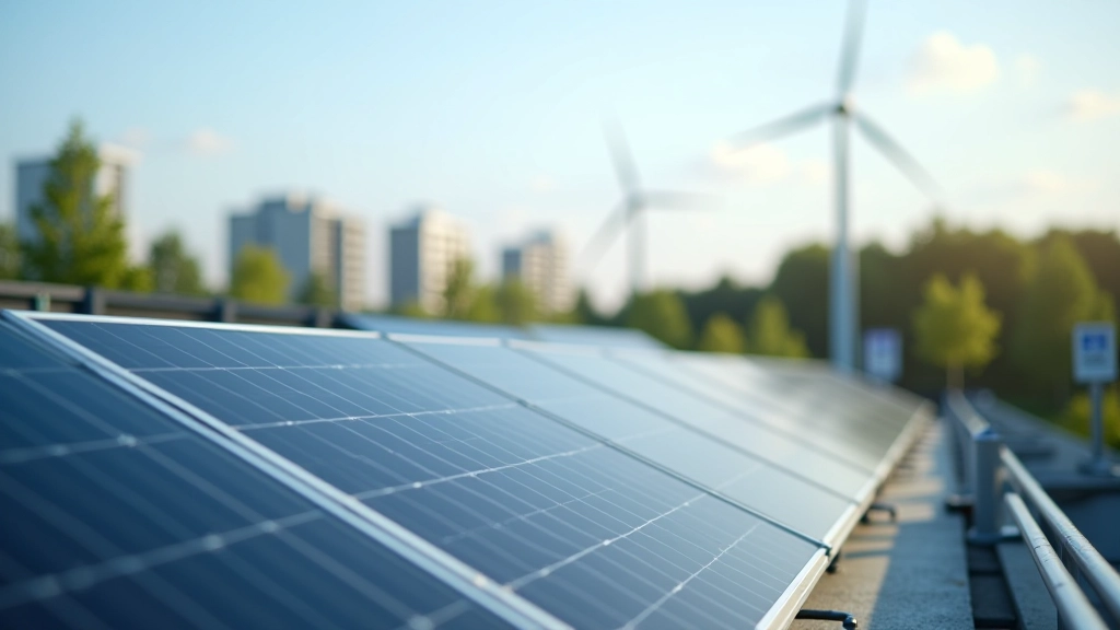 Zukunftsvisionen für moderne Infrastruktur mit grünen Technologien und nachhaltiger Entwicklung